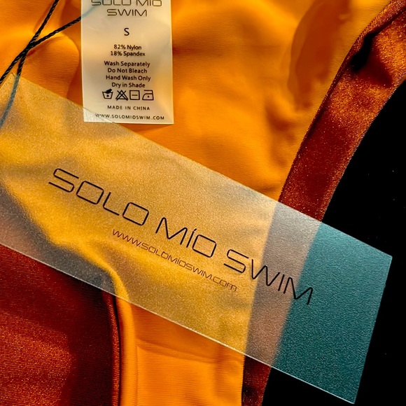 NWT Solo Mio Swim bikini (reversible) - Picture 14 of 14